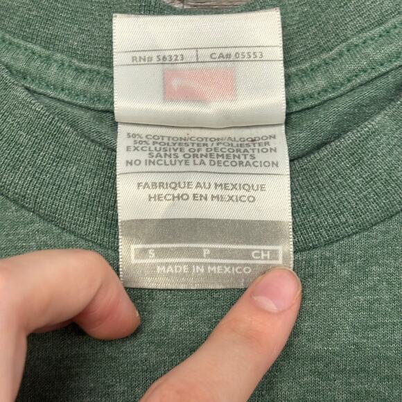 Nike Team Issue MLB Chicago White Sox Heather Green Mens S Center Swoosh T-Shirt - Picture 4 of 8